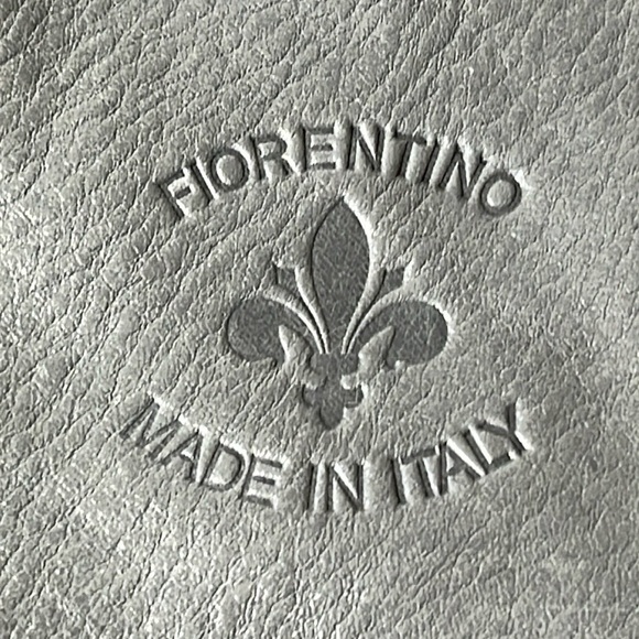 Vera Pelle Italian Leather Shouchy Hobo Satchel Bag Prodotto Artigianale - Picture 12 of 14